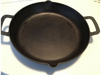 Large Food Network Cast Iron Pan