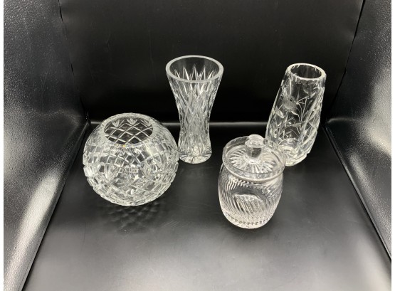4 Pc Crystal Unmarked