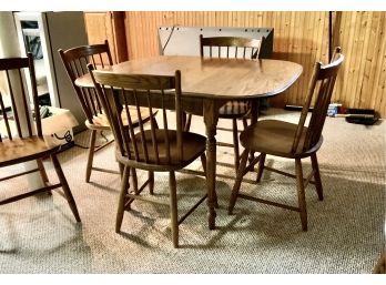 Hitchcock Table & 6 Chairs