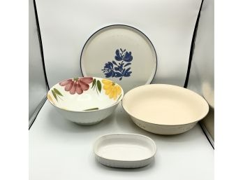 Large Bowl, Pfaltzgraff Platter, Salad Bowl & More