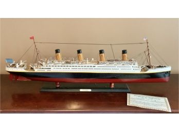 Excellent RMS Titanic 40 Model - Limited Edition 2011 Handcrafted Model Ships Inc.