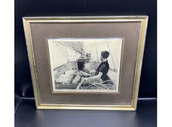 Philip Kappel  ~ Signed Etching ~