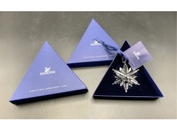 Swarovski Christmas Ornament ~ 2006 Snowflake ~ Box