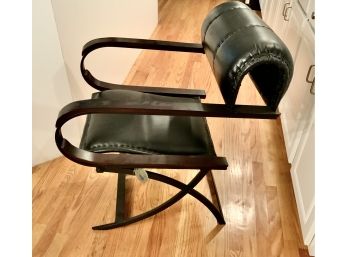 Amazing One Of A Kind Leather Chair ~ Freedman’s Of Nantucket ~