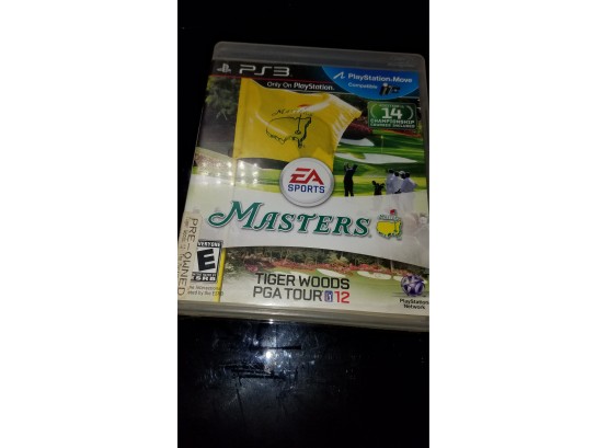 PS3 Game Masters Tiger Woods PGA 12