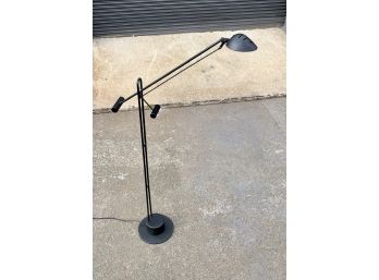 Vintage Black Articulating Floor Lamp