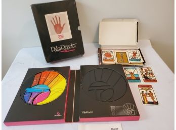 Two Vintage 1972 Board Games -  Palm Reader The Game Of Hand Analysis And Tarot Cards