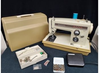 Vintage Sears Kenmore Portable Electric Sewing Machine Model No. 158.13571