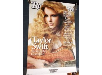 2009 Authentic Taylor Swift Cover Photo From Rolling Stone Magazine Poster