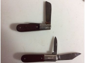 A Pair Of Pocket Knives