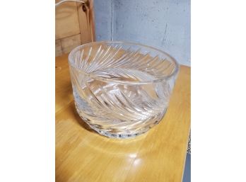 Crystal Clear Reflections Handcut Lead Crystal Bowl