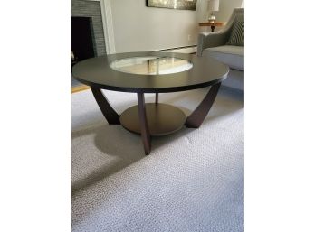 Wood And Glass Coffee/ Cocktail Table