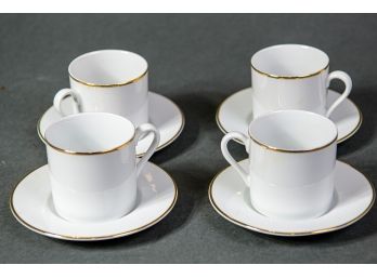 Tiffany Demitasse Cups And Saucers