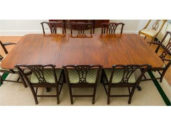 Doyle Auctions And Gallery Vintage Mahogany Table & Chairs