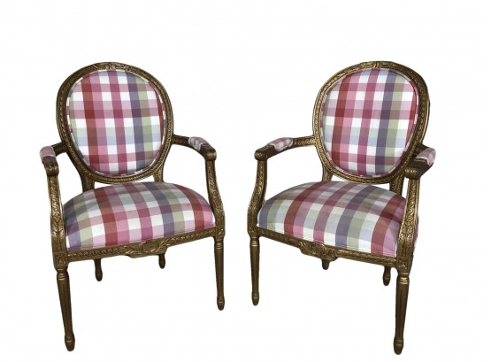 Louis XVI Style Chairs, Updated
