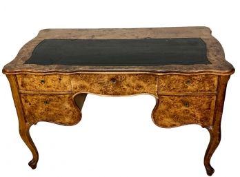 Antique Burled Wood Desk, Charming!