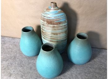 For The Love Of Aqua - Vase Set