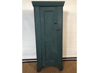 Tall Painted Country Cupboard