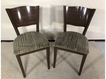 Vintage Formica & Upholstery Dining Chairs