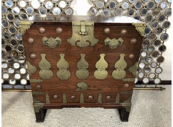 Asian Trunk With Brass Detailing