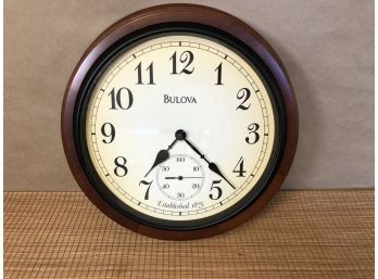 Bulova Wall Clock - New In Box