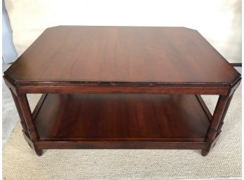 Extra Large Coffee Table With Shelf