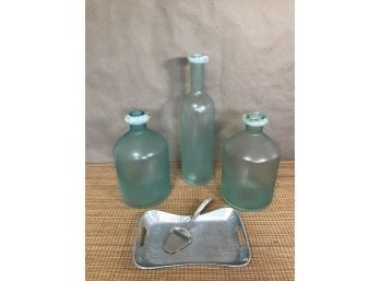 For The Love Of Green - Vases, Handled Tray & More