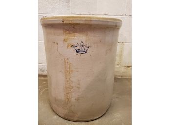 Vintage Robinson Ransbottom Ohio 10 Gallon Stoneware Crock