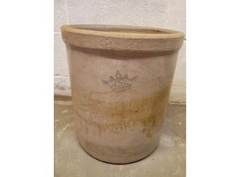 Vintage Robinson Ransbottom Ohio 5 Gallon Stoneware Crock