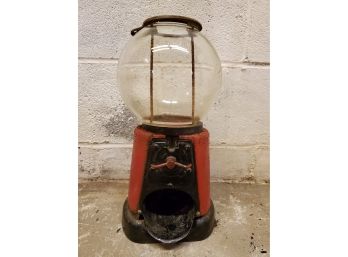 AS-IS Vintage Gumball Machine