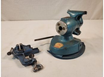 Oxwall Magnetic Table Top Bench Vise, Small Clamp On Bench Vise