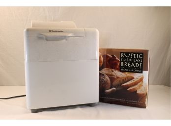 Toastmaster Platinum Bread Maker Model 1157S -w/instruction Book