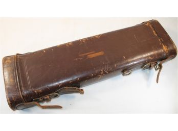 Vintage Brown Leather Rifle/Shotgun Case
