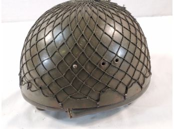 Vintage Italian M33 Tanker Helmet
