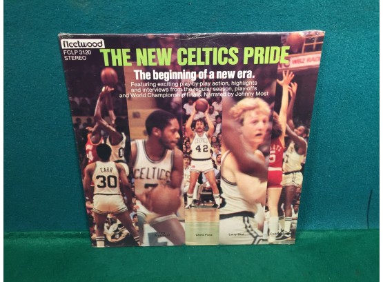 Sealed LP Record. The New Celtic Pride. The Beginning Of A New Era. Robert Parish, Larry Bird.
