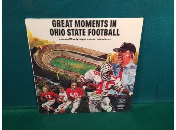 Sealed LP Record. Great Moments In Ohio State Football. A Tribute To Woody Hayes.