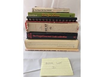 Book Lot I - Vintage Cookbooks