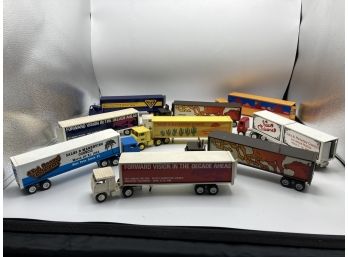 Collection Of Vintage Trucks From American Truckers Association Sales & Marketing Council From 1979-1985