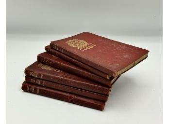 6 Antique Books ~Ariel Booklets ~ John Ruskin, Edgar Allan Poe & More ~