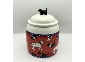 Treasure Craft Dog Cookie Jar
