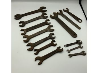 Vintage Wrench Lot ~ 9 Wrenches ~