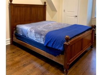 Queen Size Hand Crafted Wood Bed