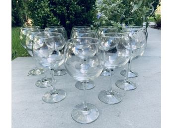 Set Of 11 Wine Glasses