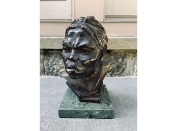 Signed Inge Hardison Harriet Tubman Sculpture