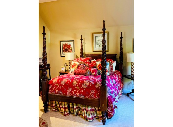 Hickory Chair Plantation 4 Poster Queen Bed-Perfect