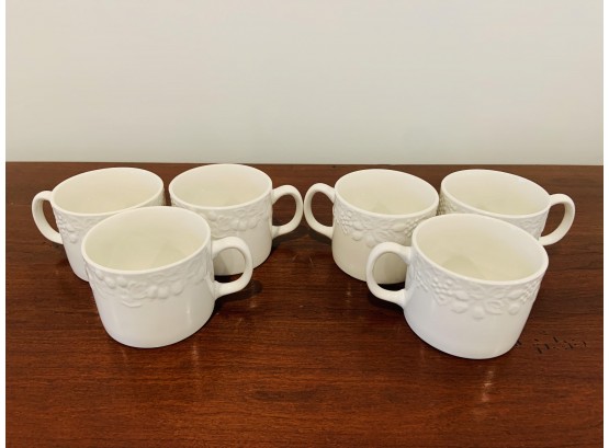 Set Of 7 Large Coffee Mugs