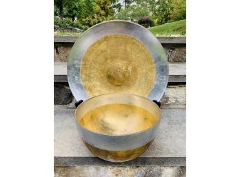 Made In Italy - Artisan Gold Bowl And Platter