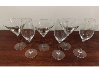 It's Party Time! Large Lot Of Mixed Stemware