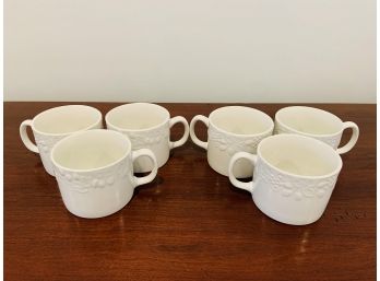 Set Of 7 Large Coffee Mugs