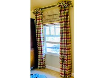 Custom High Quality Drapes And Rods (Pair)